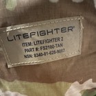Litefighter 2 Tan 2 Person Camping Tent W  Stuff Sack