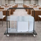 Rolling Cart Folding Table Cart Folding Desk Trolley Free Stand 120kg 264 55 Lbs