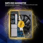 1600w Atx Gaming Power Supply Fully Modular Psu For Computer  Pc Case Mining Rig