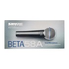 Shure Beta 58a Supercardioid Dynamic Vocal Microphone - Professional Microphone