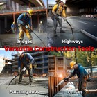 Xtremepowerus 2200w Electric Concrete Vibrator 4 5 Feet Long Shaft Concrete