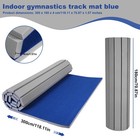 118x71x1 6in Gymnastics Gym Folding Exercise Aerobics Tumbling Yoga Play Mat