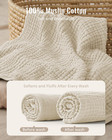 Muslin Baby Hooded Towels 2-pack  Soft   Absorbent For Infants And Toddlers