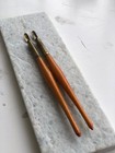 Pair Vintage William Mitchell s Art Reservoir Holder Dip Fountain Pen - England