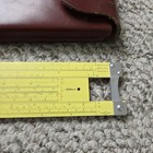 Vintage Pickett N4-es Log-log Vector Dual Base Slide Rule Leather Case   Clean