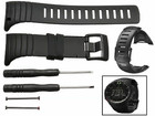 Suunto Core Strap Rubber Replacement Watch Band For Suunto Core Ss014993000black