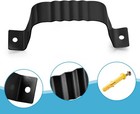 Adapter Gutter Strap 2x3 Leader Strap 2x3 2pcs  black 