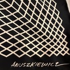 Vintage 1970s Richard Anuszkiewicz Smithsonian Op Art Silk Scarf Limited Edition