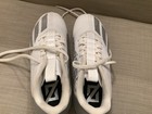 Adidas Adizero 8 0 Triple White Cleats Kids Size 1 New 