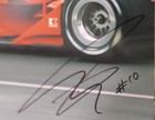 Signed Autographed 8 X 10 Photo Killed Indy 500 Race Car Driver Dan Wheldon
