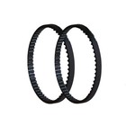 2 Pack Vacuum 1606418 Belts Replacement For Bissell Models 1550v  1550l
