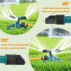 360   Rotating Garden Sprinkler Nozzle Automatic Lawn Watering Irrigation Supplie