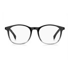 Hugo Boss Boss 1437 037n 00 Black Horn 53mm Eyeglasses New Authentic