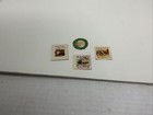 Lot Of 17 Victorian Diecuts  Calling Cards  Scraps - Holiday Inspired