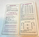 Septa Train Railroad Timetable Pottsville Reading Philadelphia 28 October 1979