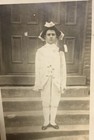 Antique Real Photo Postcard Revolutionary Civil War Soldier Young Boy