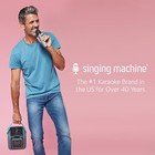 Singing Machine Cube Bluetooth Karaoke System With Wireless Microphone