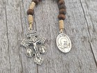 Pardon Cross Crucifix St Padre Pio Medals Pocket Rosary St Benedict  Miraculous