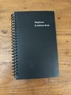 Pen gear Contacts Phone Address Book New Black