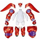 Big Hero 6 Baymax Armor-up Action Figure Toy Model 16cm Robot Gift For Kids