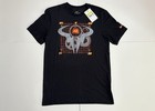 Nike Court Dri-fit Rafa Nadal Tennis T-shirt  Bull Logo Fz8113-010 Mens Small