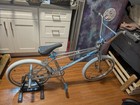 Haro Freestyler 40th Anniversay Old School Bmx Bike 20  Chrome Blue Brakes Bmx