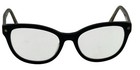 Marciano Guess Eyeglasses Frames Black With Brown Smoke Stems 53-18-135 Gmo270