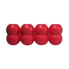 Dog Toy Rubber Stuffable Medium Bone Shaped Kong Goodie Ribbon Natural Four Play