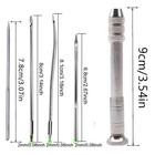 Leather Sewing Needles Kit  Awl   4pcs Heavy Duty Needles For Canvas tent - New