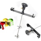 1 2 Hp Pneumatic Barrel Mixer For 50 Gallon Tank Paint Coating Agitator Blender