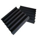 6pk Charcoal Black 2in Acoustic Foam Panel Tile Wall Studio Sound Proof 12x12x2