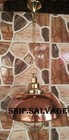 Nautical Ship Marine New Solid Brass Hanging Light With Copper Shade One Pcs