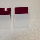 Stained Glass Pack  2    X 2    Squares Mixed Red white Glass Pack 26 Pieces