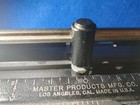 Master Hole Punch 5325b Heavy-duty 3-hole Punch Black All Metal Made In Usa