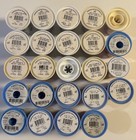 24 New 5 Used Robison-anton Spools Embroidery Rayon Thread 500 700 1100 Yards