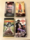 Horror Vhs Slasher Lot Texas Chainsaw Massacre Shining Carrie Zombie Lake Tested