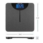 Digital Body Weight Scale Lcd Carbon Fiber 400lb Capacity Bmi Backlit Display Us