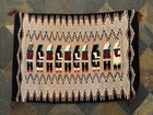 Navajo Yeibichai Rug With 10 Figures And Intricate Border Design