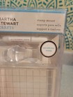 Martha Stewart Crafts Clear Acrylic Stamp Mount Handle And Glue Set New 