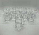 Set Of 12 Mini Beer Mug Stein Shot Glasses Lot 2 3 4 Inches Tall
