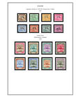 Color Printed Anglo-egyptian Sudan 1897-1956 Stamp Album Pages  30 Illus  Pages 