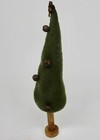 Christmas Tree Primitive Style Farmhouse Folk Art Stuffed Fabric   Wood 11 