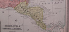 Antique 1883 Map   Texas  Mexico  Cuba   West Indies By Geo  Cram - 10x13
