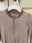 Nike Nwt Bamboo Footie Loungewear With Hand Covers For Sensitive Skin 6m