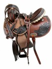 Gaited Horse Western Saddle Trail Pleasure Used Leather Tack Set 15 16 17