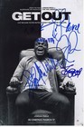 Get Out Cast Signed Poster Photo 8x12 Daniel Kaluuya Autograph Allison Williams