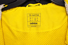 Adidas Boys Hooded Zip Mesh Logo Print Jacket Yellow black 13-14 Years