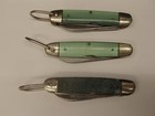 Girl Scout Vintage 4-blade Pocketknife Folding Knife - Lot Of Three