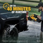 Dewalt 20v Max 550 Psi 1 0 Gpm Battery Powered Cold Water Power Cleaner With 4