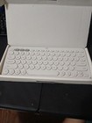 Logitech Pebble Keys K380 Bluetooth Wireless Keyboard White Multi Device